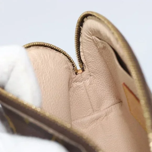 Authentic LOUIS VUITTON Monogram Pochette Cosmetic PM Pouch bst252-022826 - Picture 11 of 16